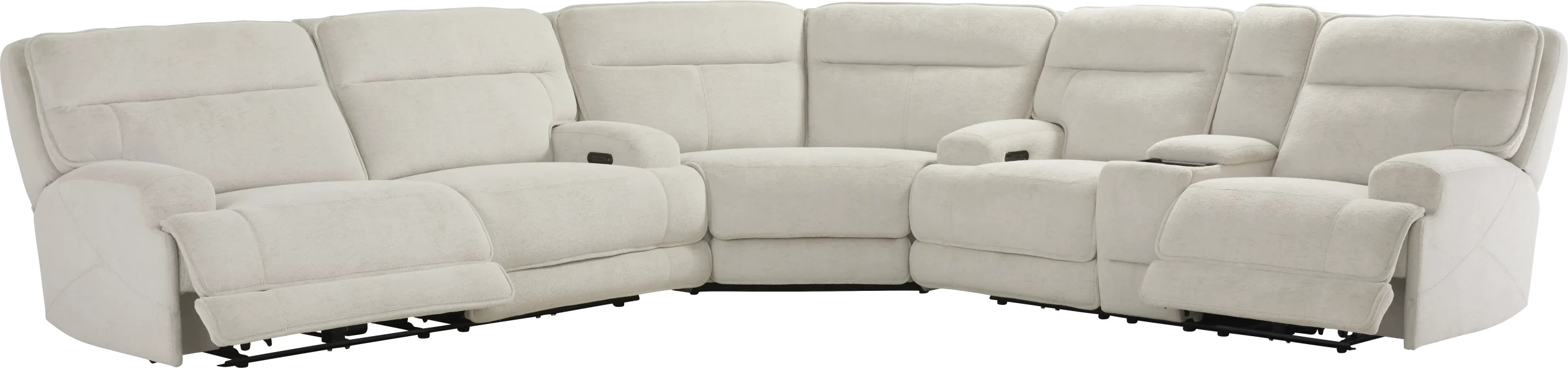 Brayden 3 Pc Dual Power Reclining Sectional