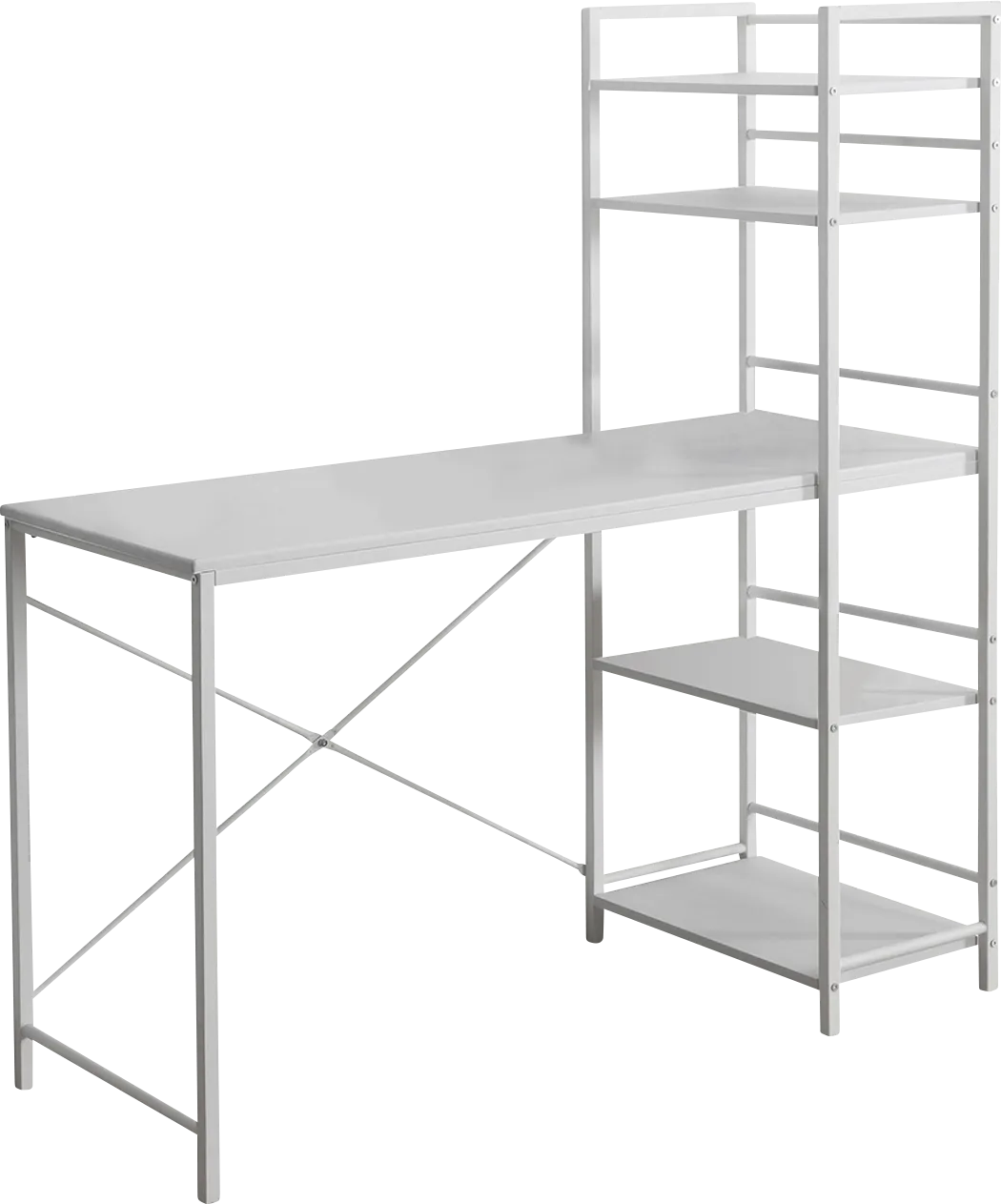 Briscastle White Desk