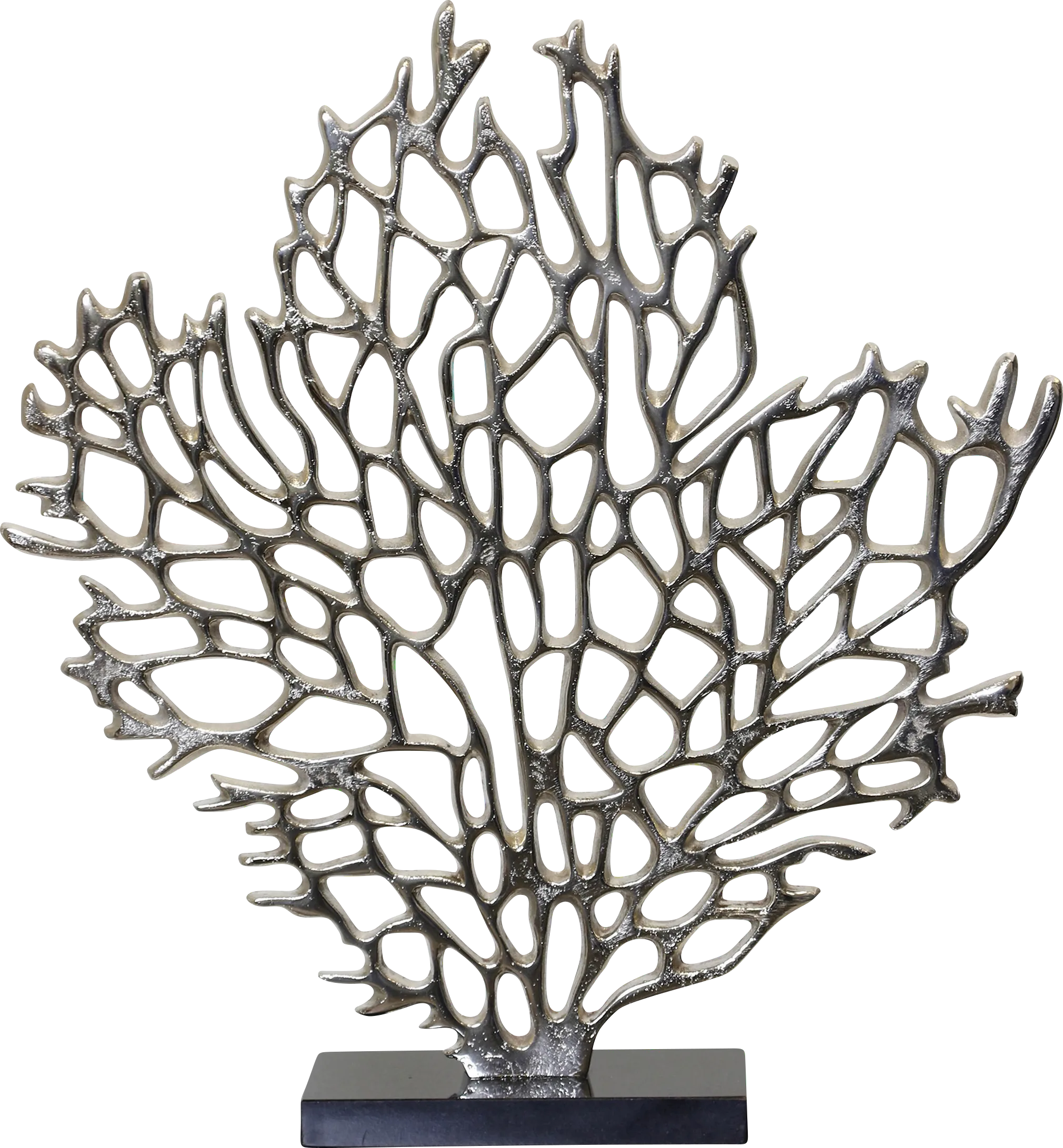 Coural Silver Sculpture