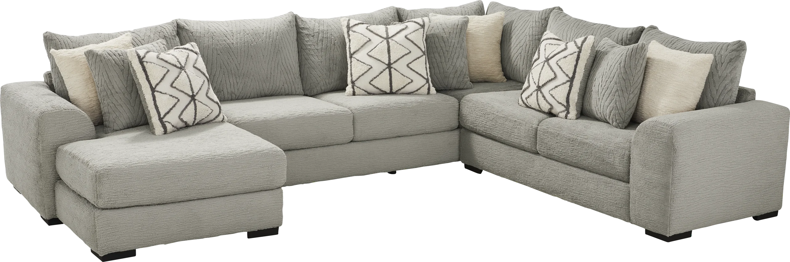 Diego 3 Pc Chaise Sectional