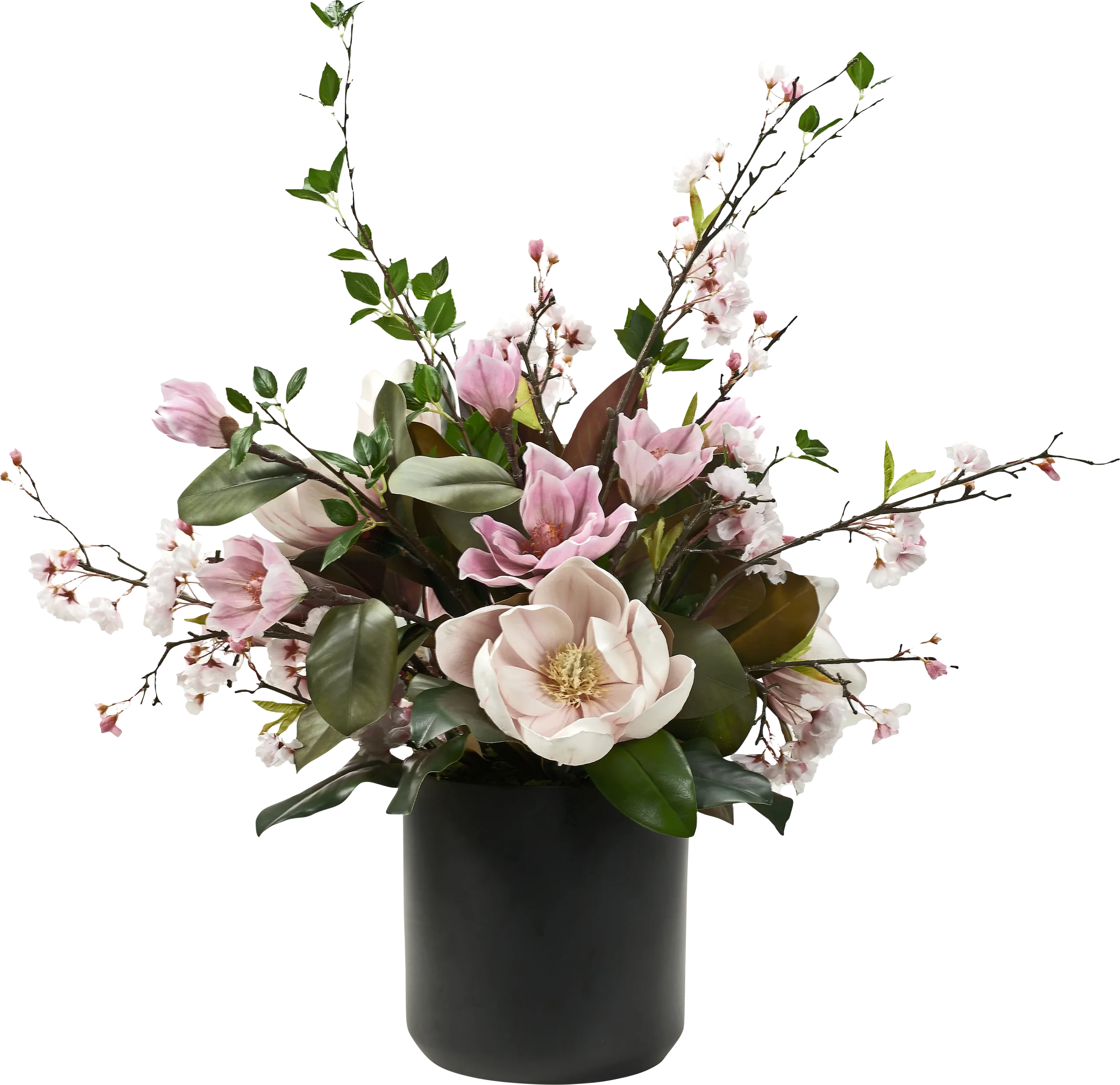 Cizivu Pink Silk Floral