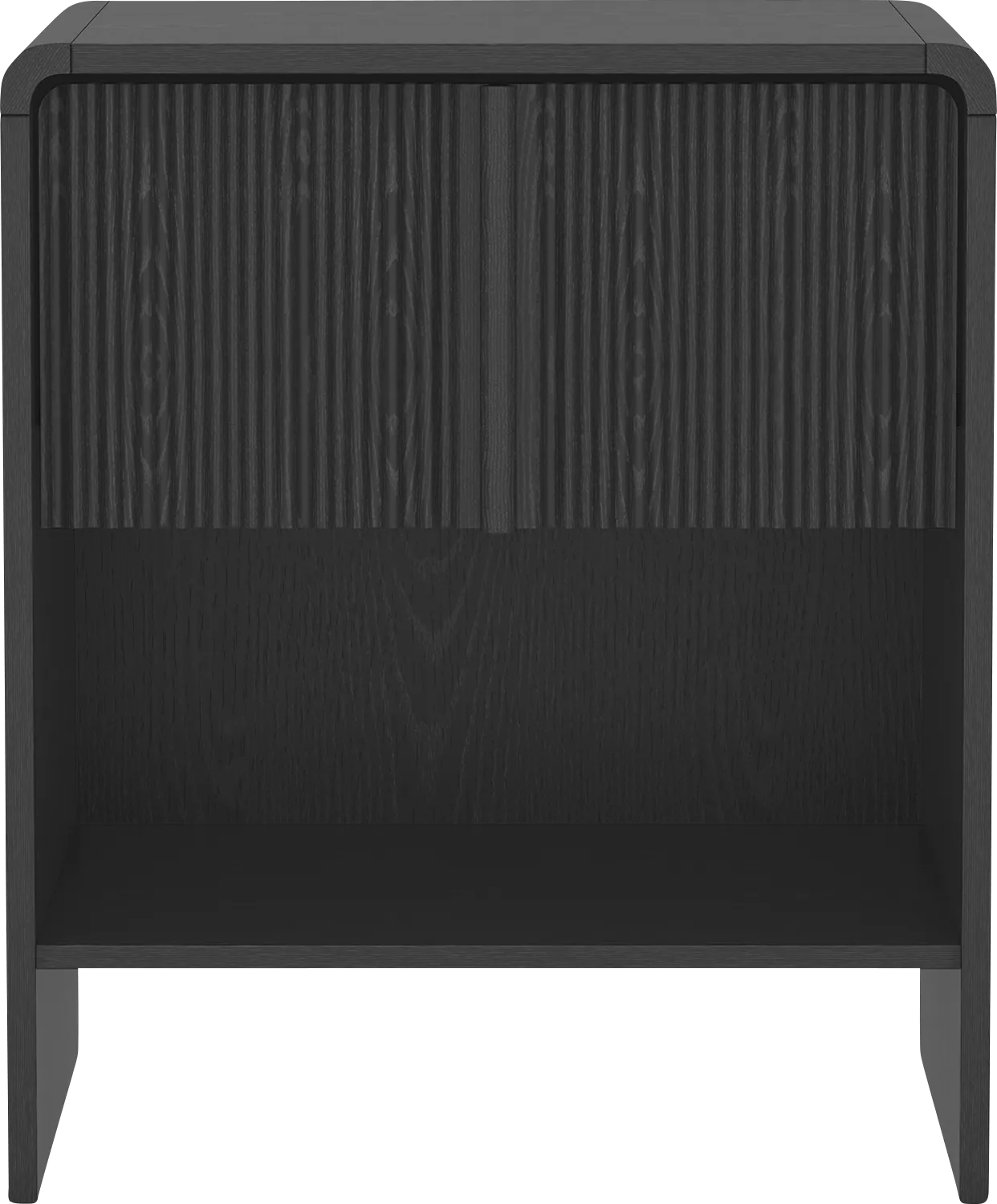 Bilwu I Black Nightstand