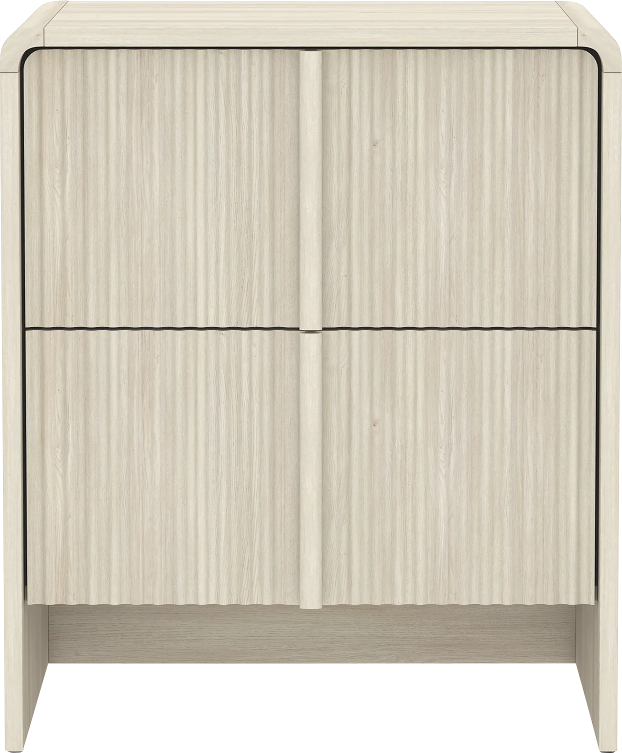 Bilwu II Washed White Nightstand