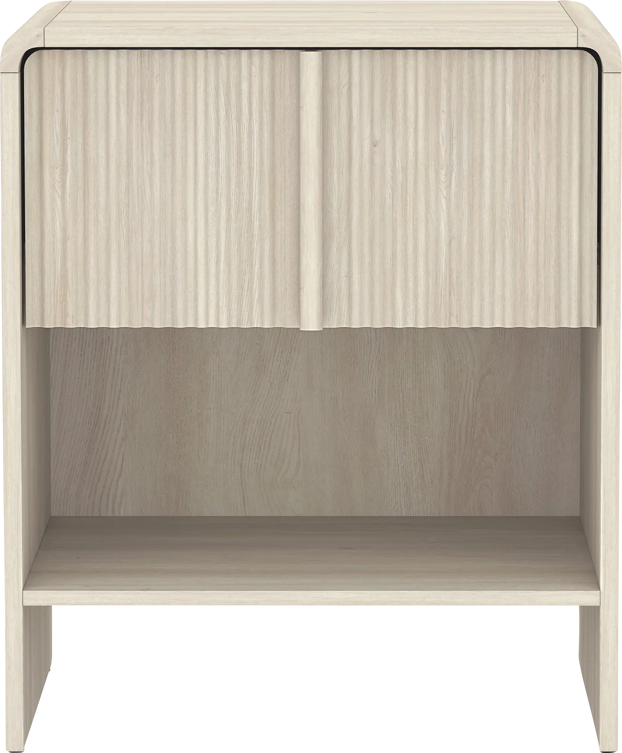 Bilwu I Washed White Nightstand