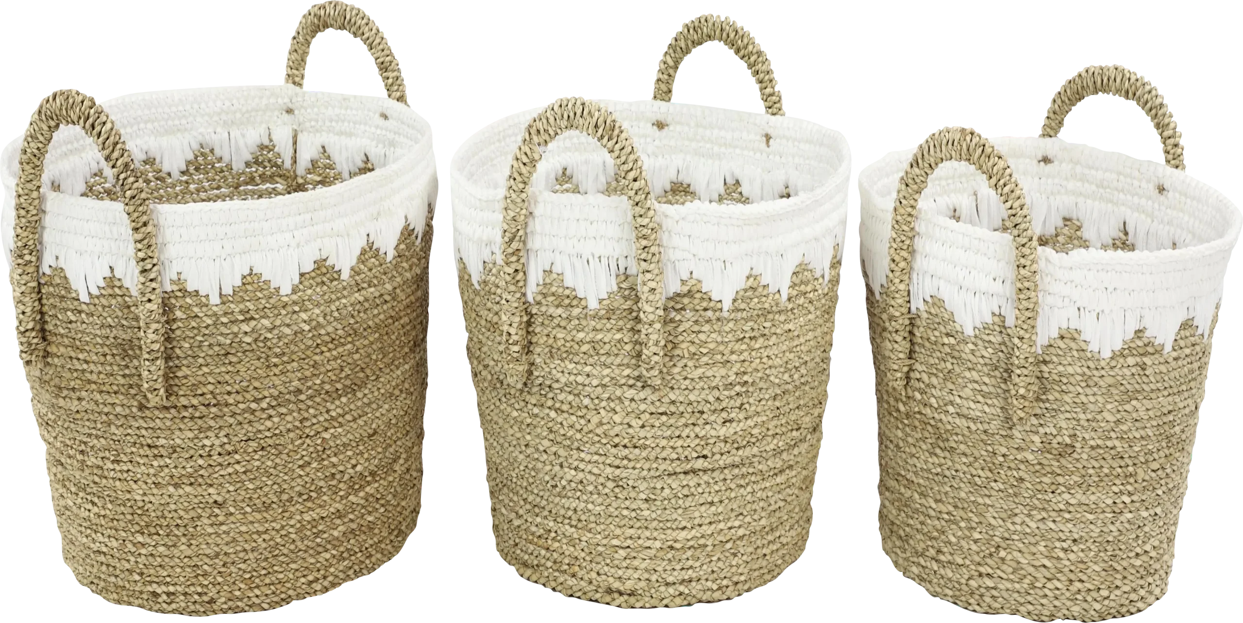 Daviad Brown Storage Basket, Set of 3