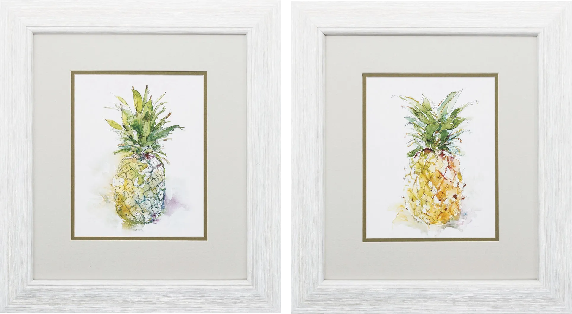 Delicious Ripe Yellow Artwork, Set of 2
