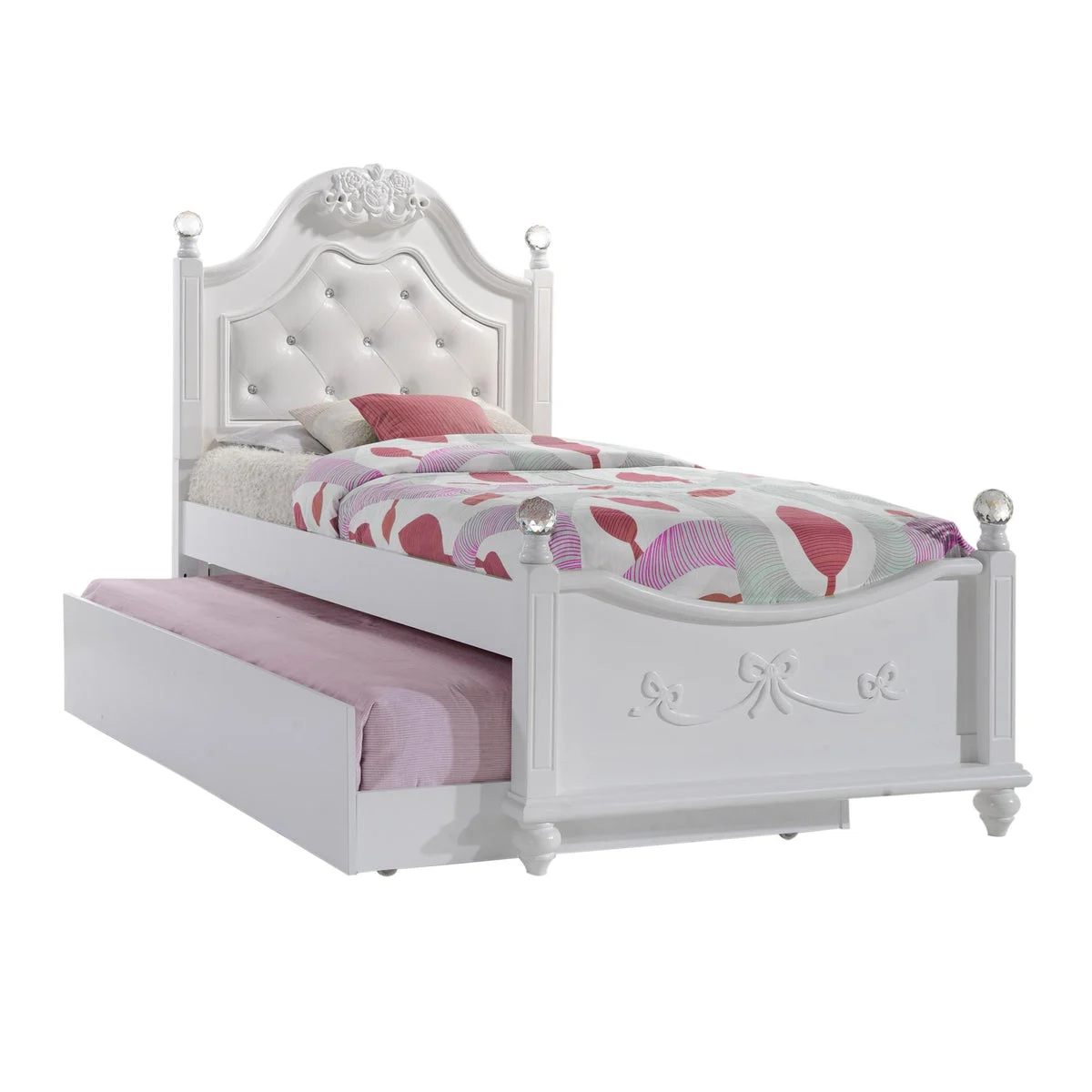 Alana Platform Bed w/ Storage Trundle