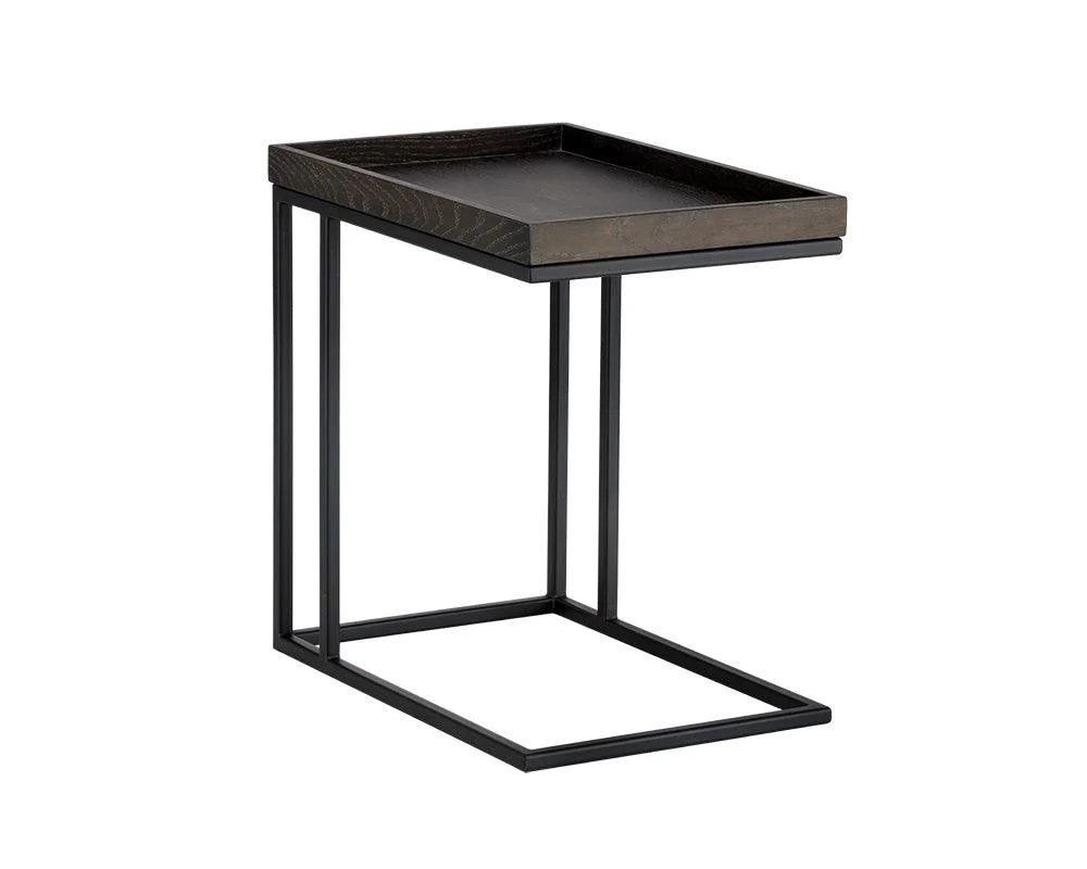 Arden C-Shaped End Table