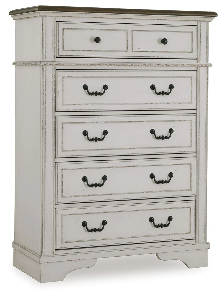 Blendon - Two-tone - Five Drawer Chest