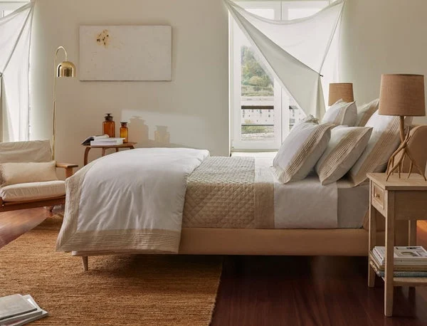 Bovi Pleated Linen Bedding
