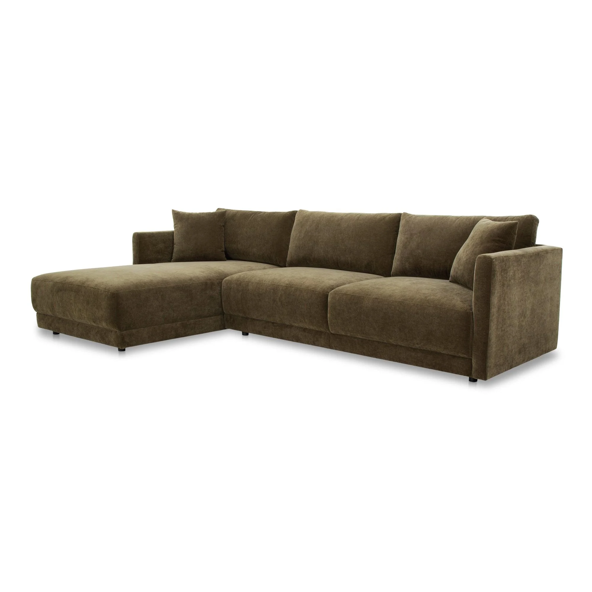 Bryn Sectional Cedar Green Left