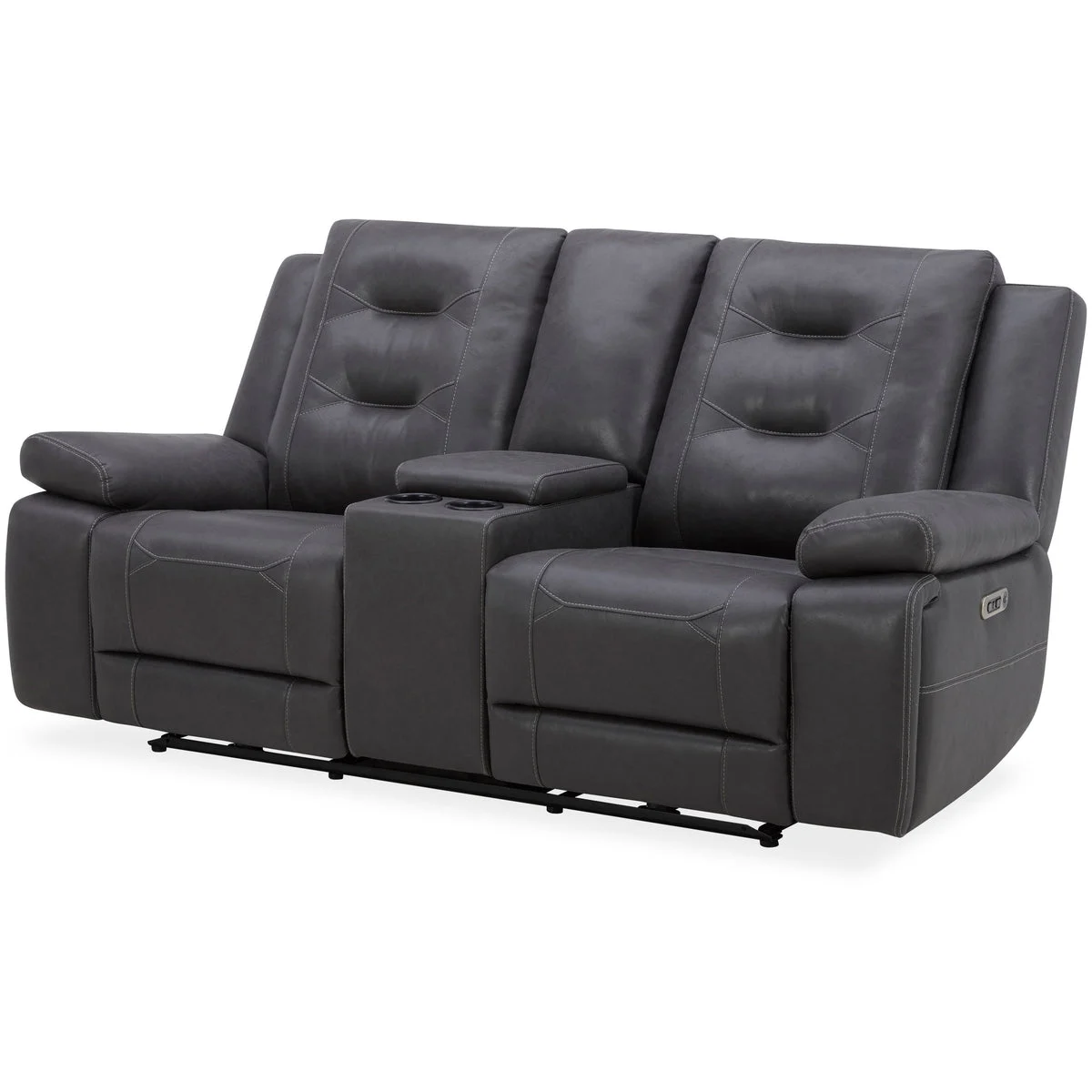 Caldwell - Power Console Loveseat