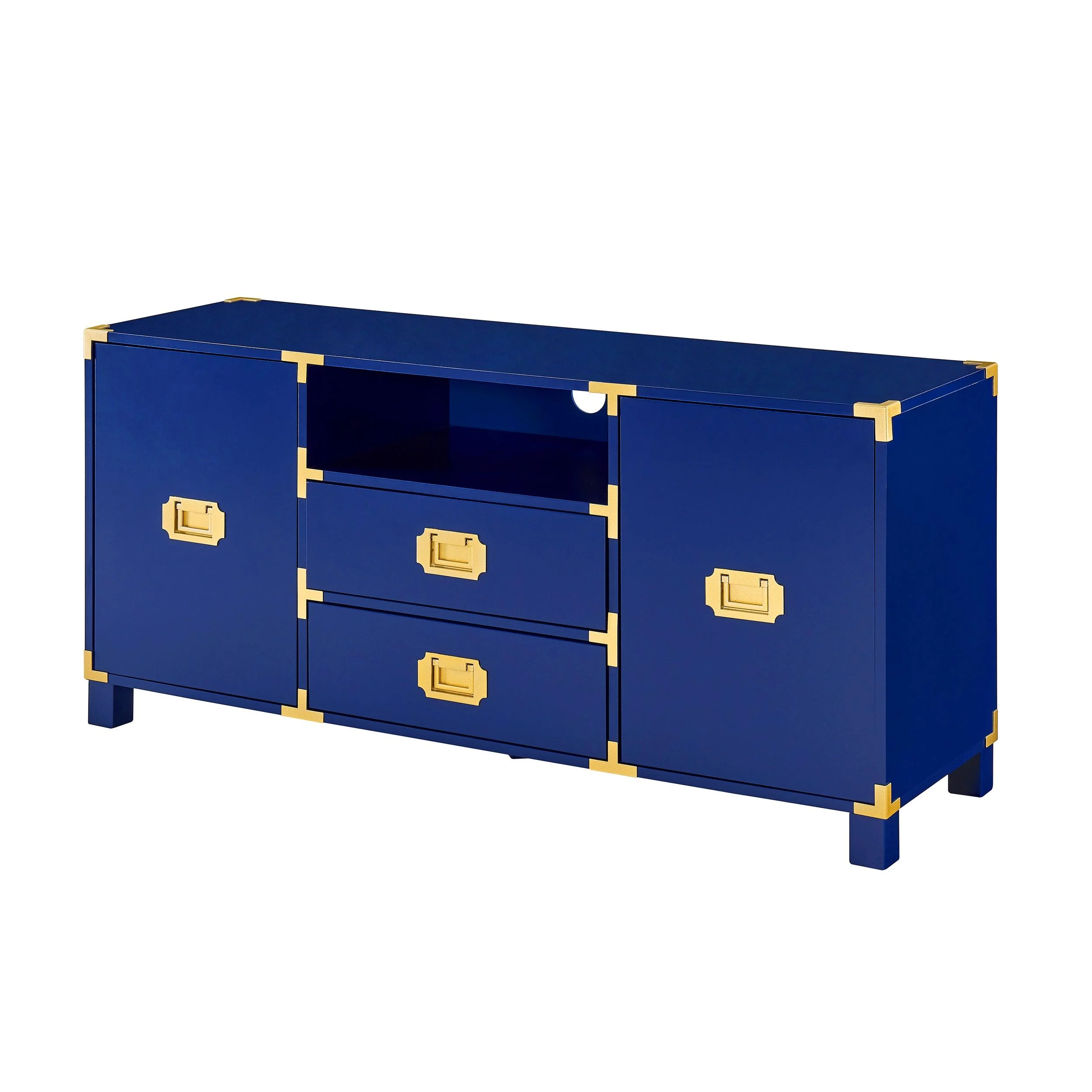 Campaign Entertainment Center Console - Navy