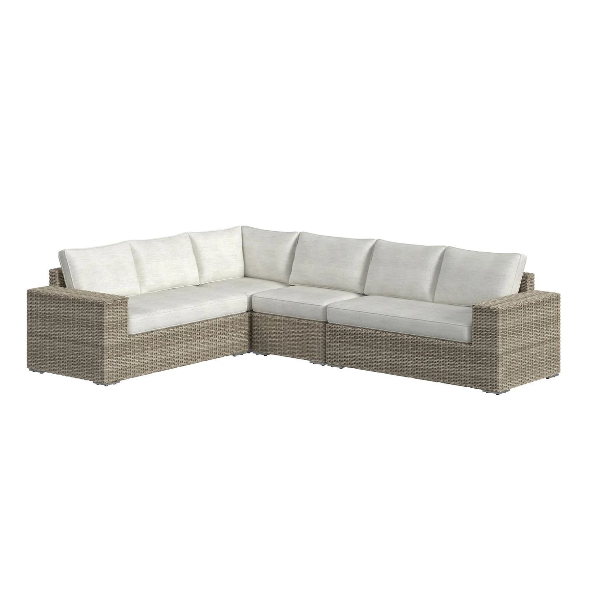 Carmona 4PC Conversion Set in Natural and Olefin Beige