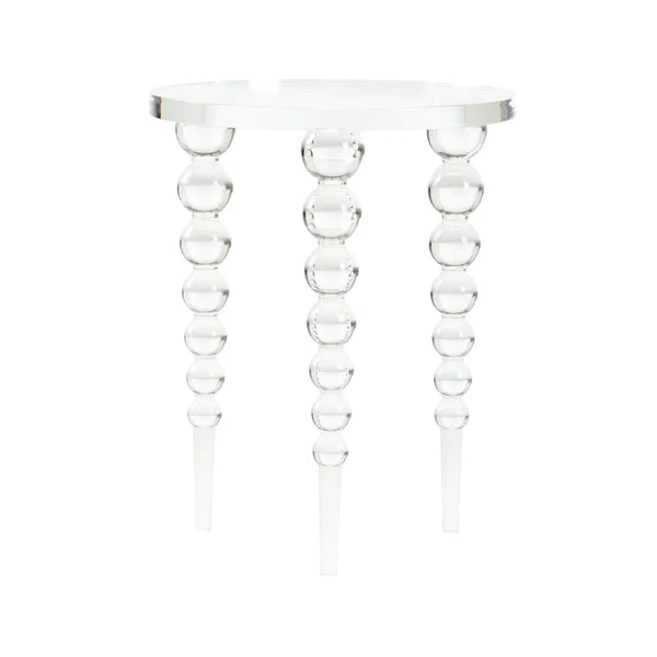 Chelsea House Bolla Acrylic Side Table