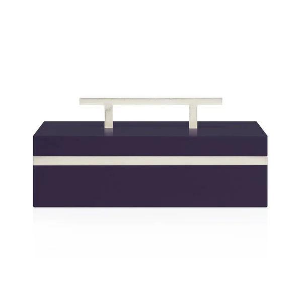 Couture Lighting Blair Box Navy With Silver (Single)