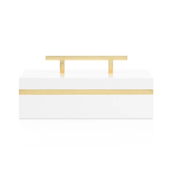 Couture Lighting Blair Box White And Gold (Single)