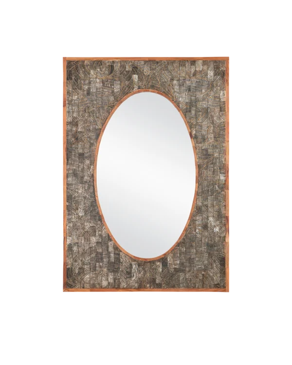 Currey & Company Ebba Rectangular Mirror