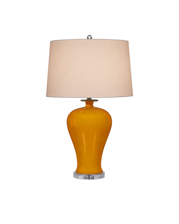 Currey & Company Imperial Yellow Table Lamp