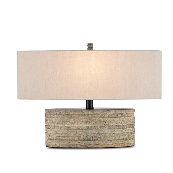 Currey And Company Innkeeper Oval Table Lamp