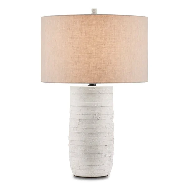 Currey And Company Innkeeper White Table Lamp
