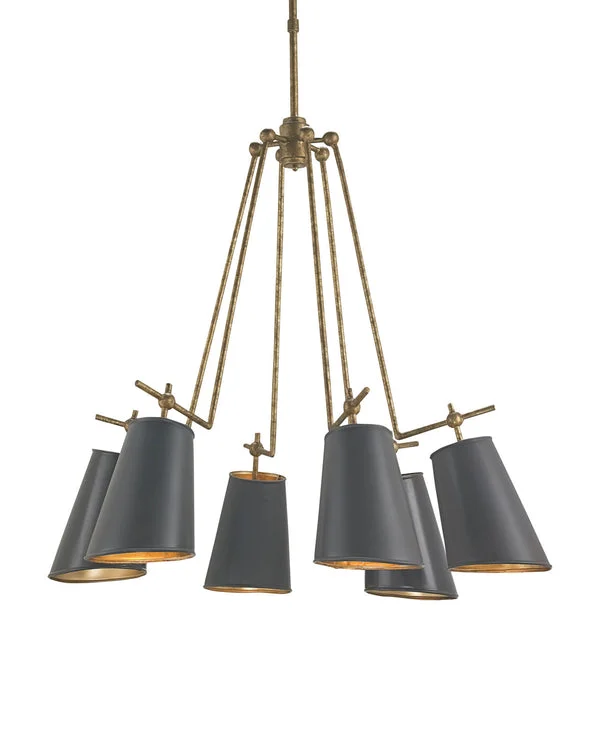 Currey and Company Jean-Louis Chandelier