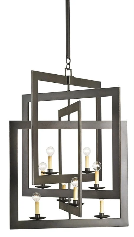 Currey And Company Middleton Bronze Chandelier