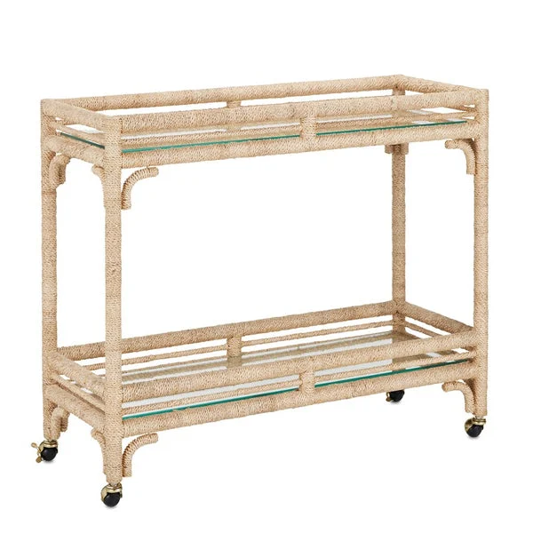 Currey And Company Olisa Bar Cart
