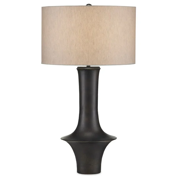 Currey And Company Silvestri Black Table Lamp