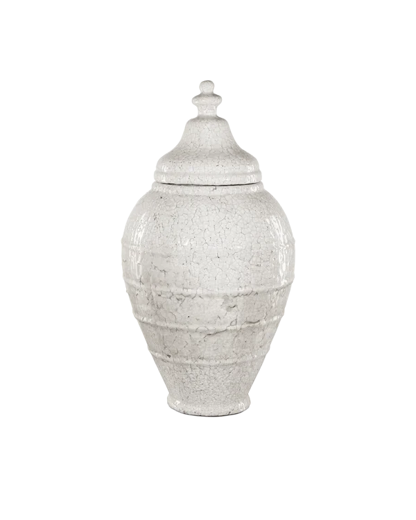 Currey & Company Virginal Large Jar