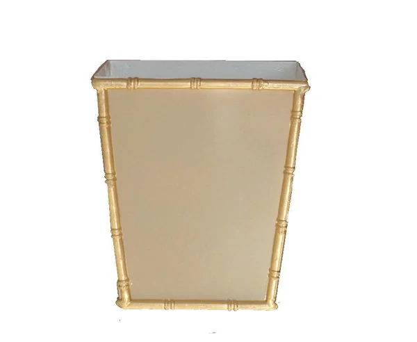 Dana Gibson Bamboo Wastebasket