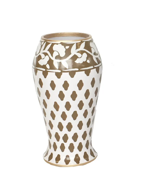 Dana Gibson Parsi Brown Vase