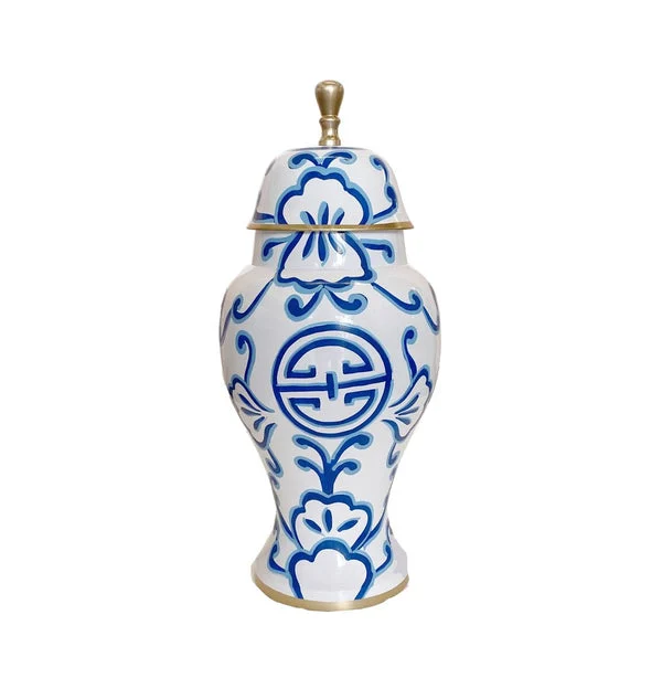 Dana Gibson Sultan Ginger Jar, Medium