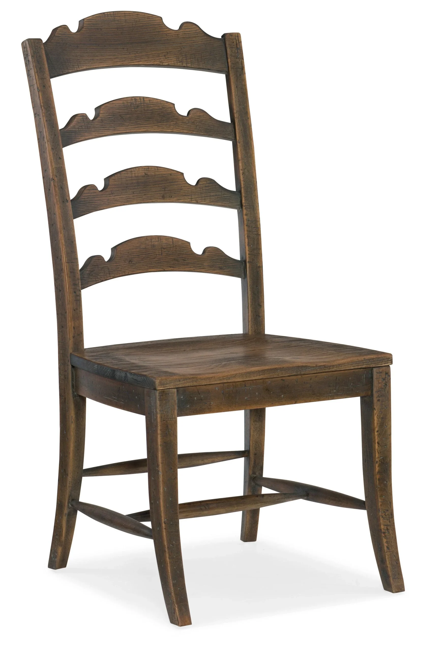 Hill Country Twin Sisters Ladderback Side Chair - Set of 2