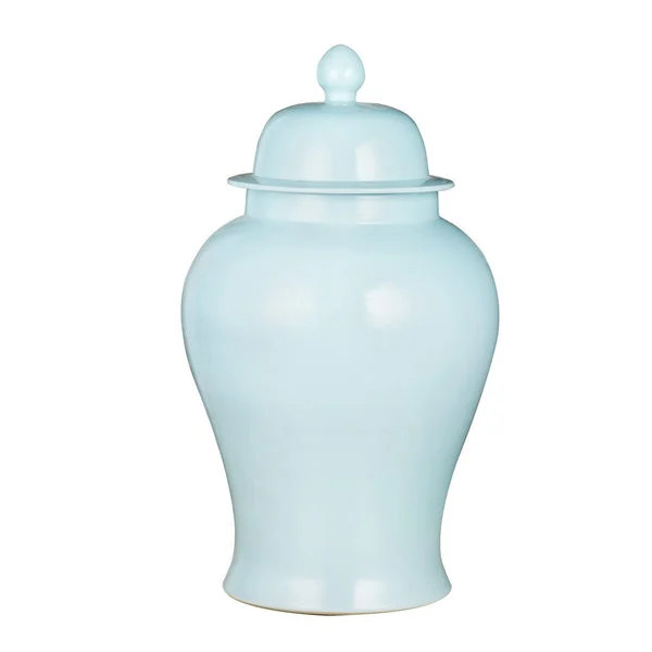 Icy Blue Temple Jar by Legend of Asia