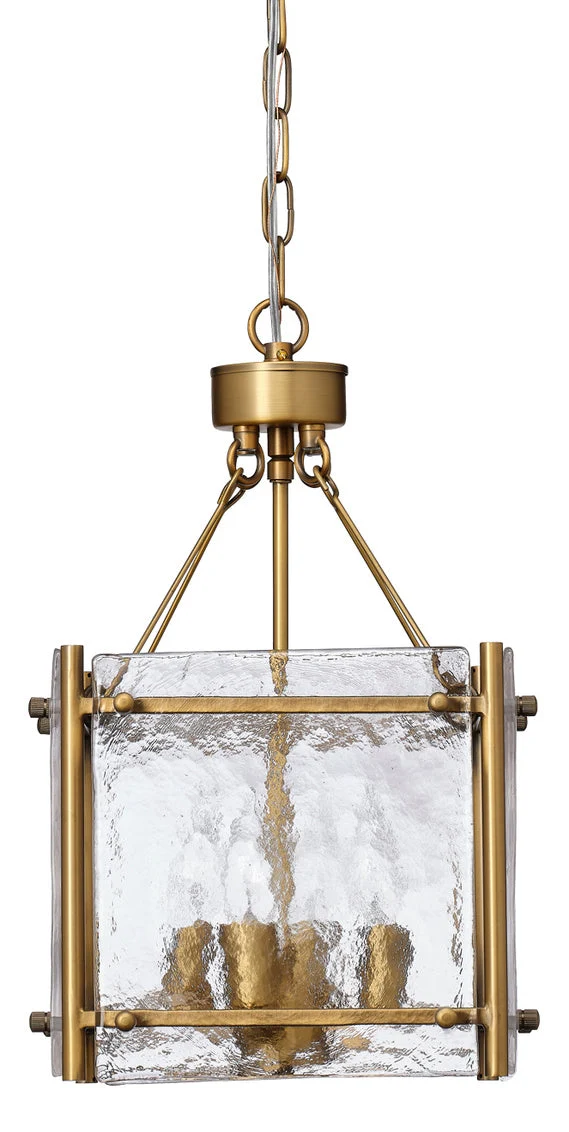 Jamie Young Glenn Small Square Chandelier Ab