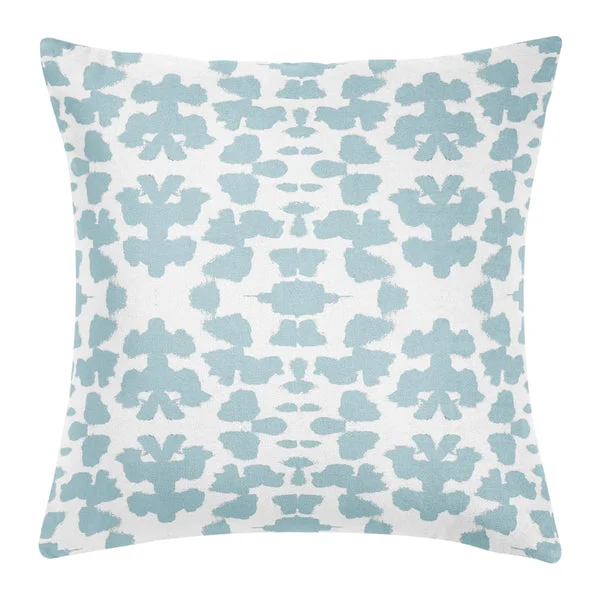 Laura Park Chintz Mist Linen Cotton Pillow
