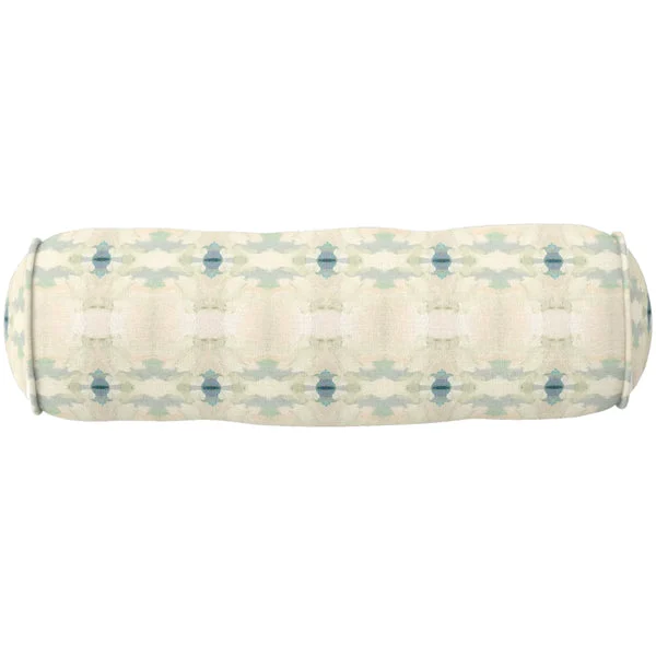 Laura Park Sea Glass Round Bolster Pillow