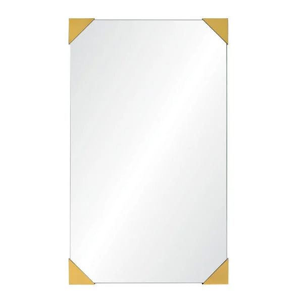 Mirror Home Mirror with Corner Detailing
