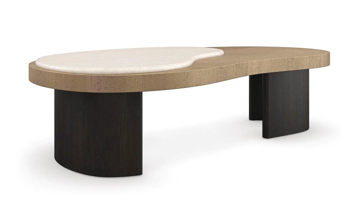 Modern Principles Contrast Cocktail Table