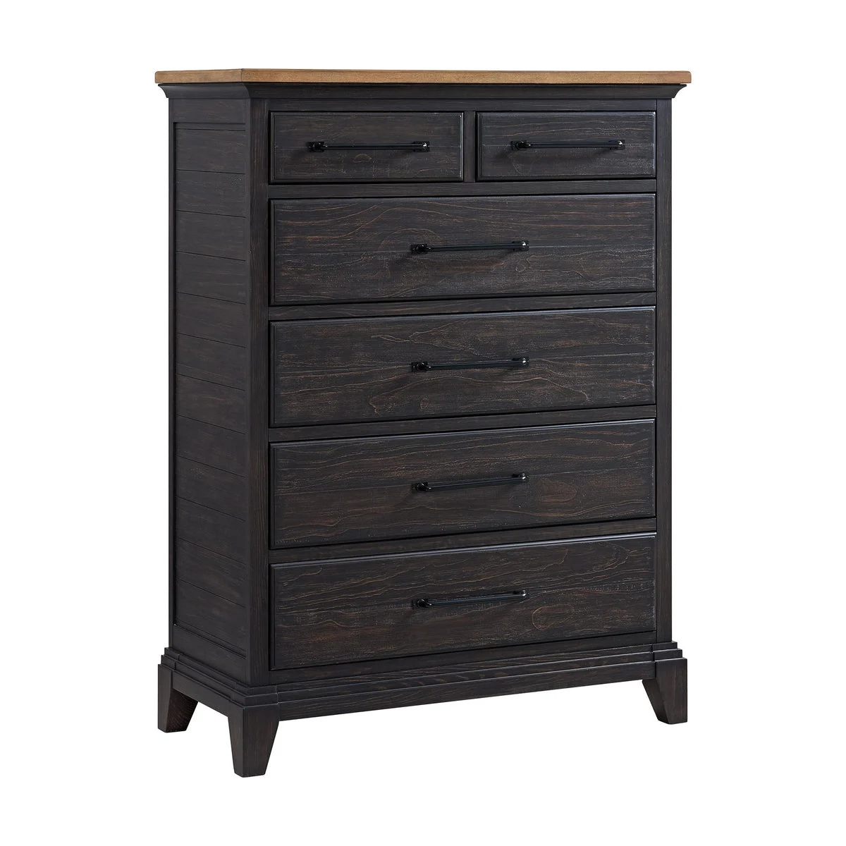 Montrose Chest in Espresso & Brown