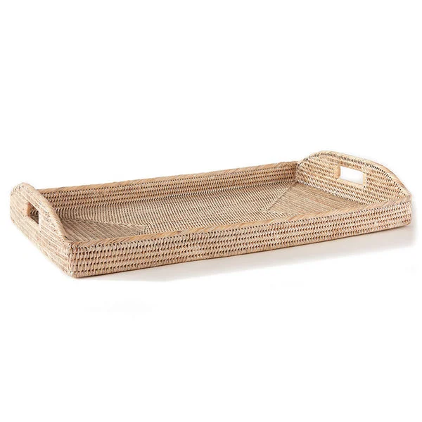 Napa Home And Garden Burma Rattan Morning Tray 27.5"