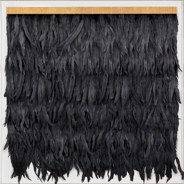 Natural Curiosities Dark Blue Feathers, Icarus Collection