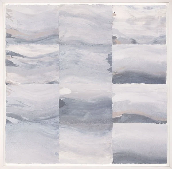 Natural Curiosities Water Study Art, Grey
