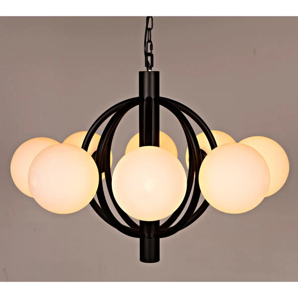 Noir Carousel Chandelier