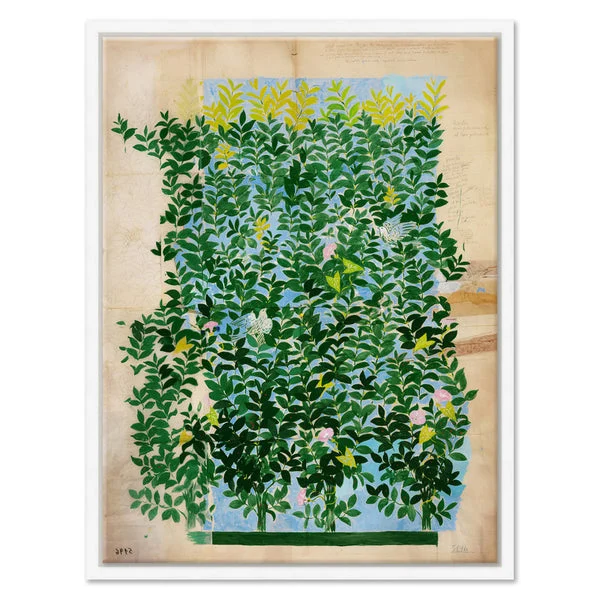 Paule Marrot Green Leaves Art