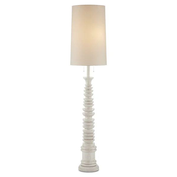 Phyllis Morris ForCurrey And Company Malayan White Floor Lamp