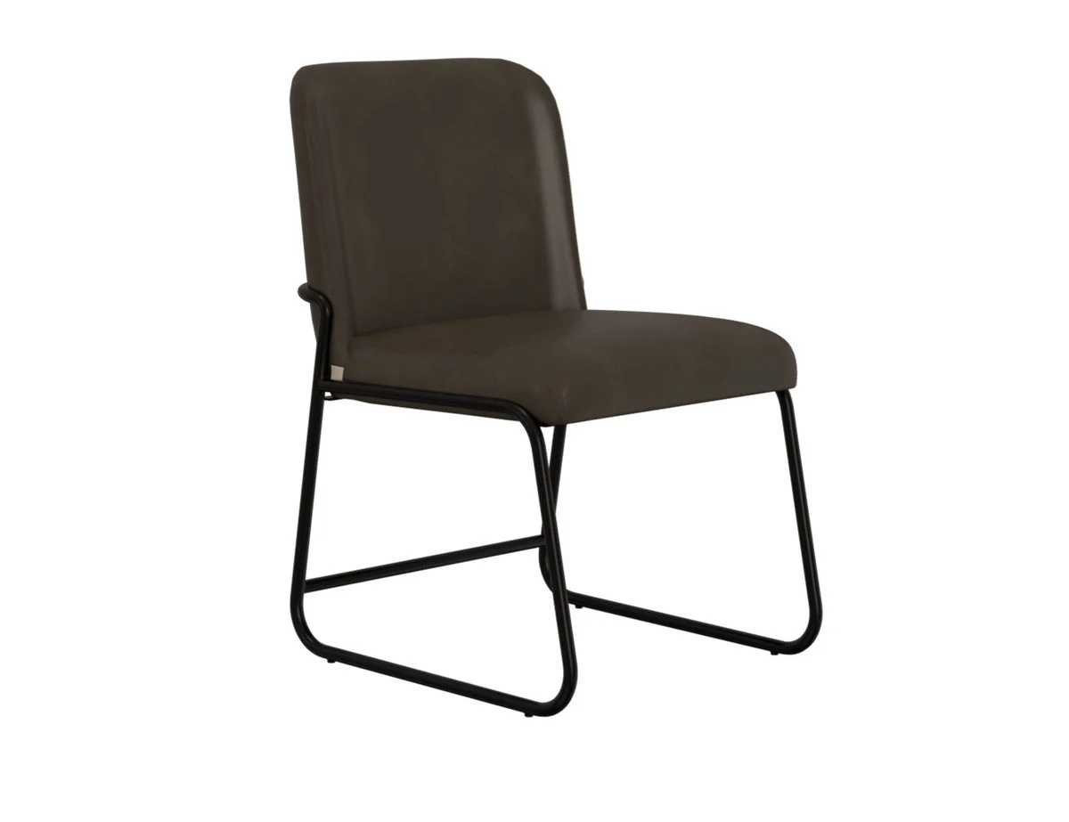 Seating - Upholstered Chair (Set of 2) - Brown / Black