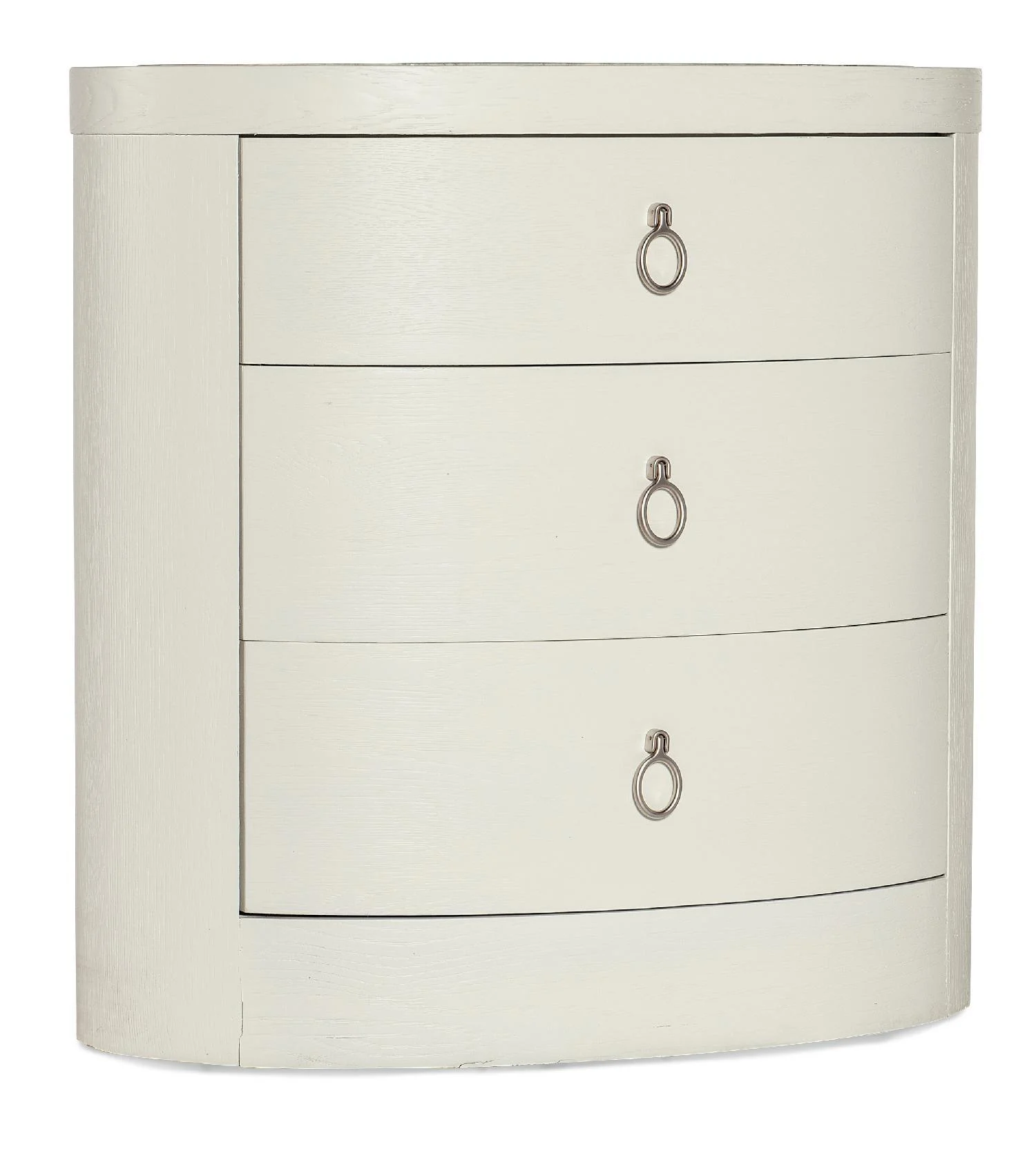 Serenity Wavecrest Oval Nightstand