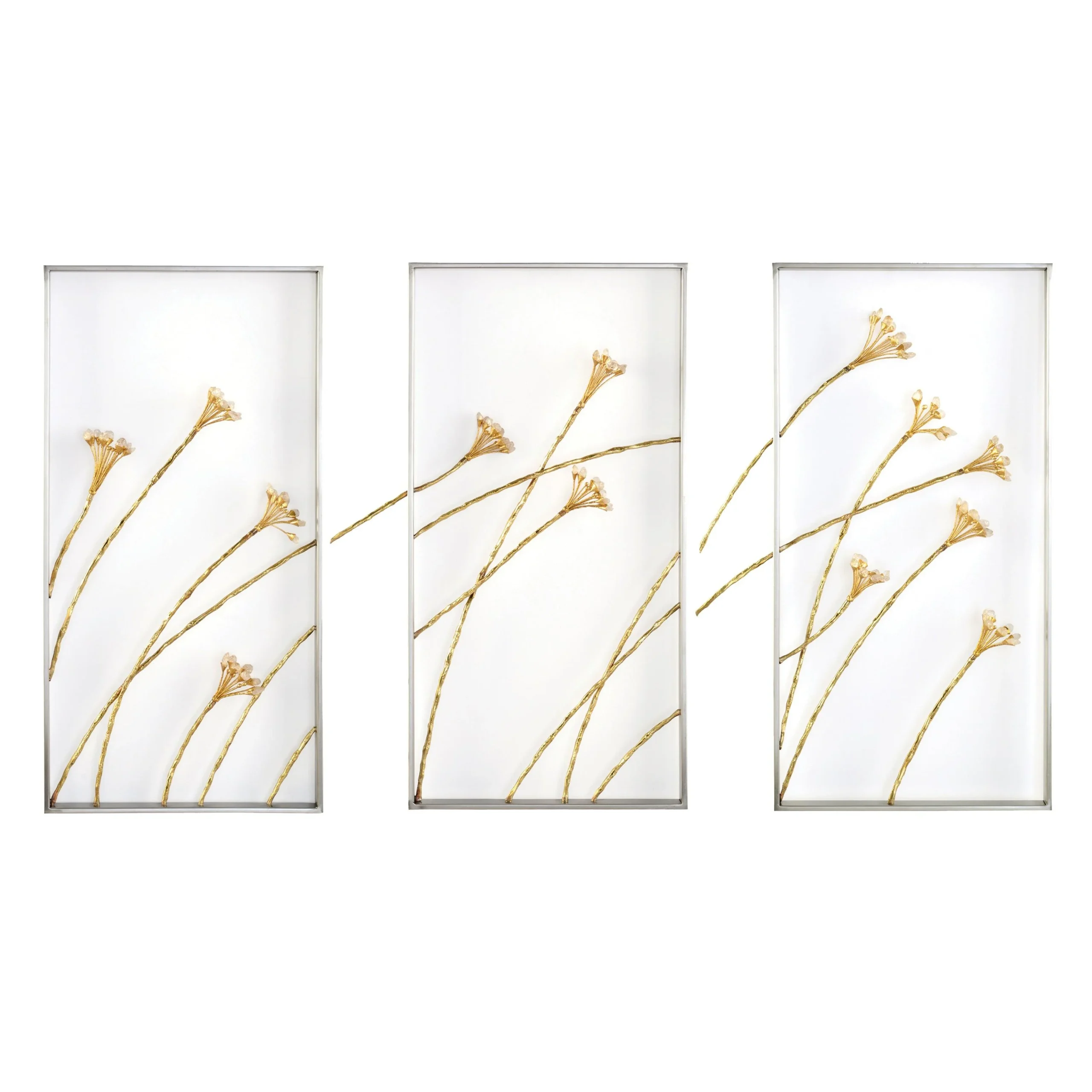 Set Of Three Windswept Triptych Wall Panels